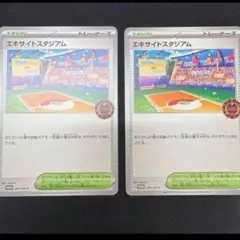 ポケモンカード エキサイトスタジアム 2枚 オーガナイザー プロモ