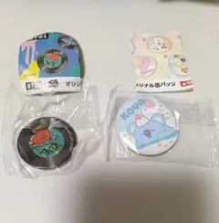 くら寿司 BT21 アクリルステッカー 缶バッジ TATA KOYA