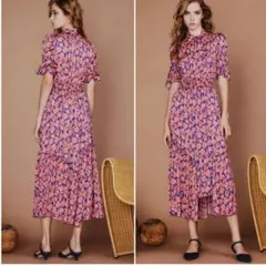 【新品】 コルコバード ボウタイ ロングワンピース