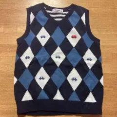 美品！110cm familiar ファミリア　ベスト