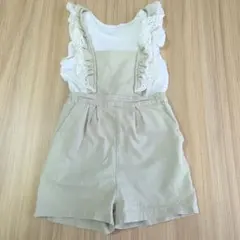 プティマイン　サロペット　100cm Tシャツ付き