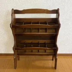 アケボノ工芸 ケンタッキーシリーズ 6段 スリッパラック コーナー