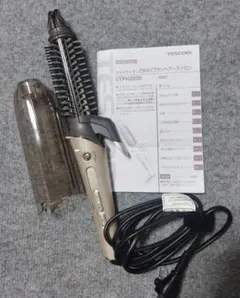 TESCOM 2WAYブラシヘアアイロン TPH2820 ゴールド