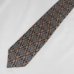 b0550 Christian Dior ネクタイ シルク 総柄