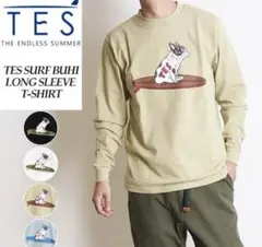 TES テス フレンチブルドッグ BUHI ブヒ ロングTシャツ Lサイズ