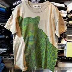 ALTRO レオパード プリント Tシャツ ベージュ