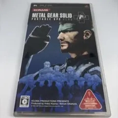 METAL GEAR SOLID PORTABLE OPS PLUS psp