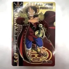 ワンピース 海賊王グミカード モンキー・D・ルフィ プラスチックカード