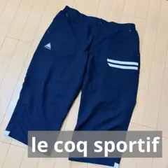 レコック ゴルフ ハーフパンツ LL 黒 メンズ　le coq sportifのサムネイル