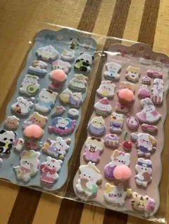 おしりぷにぷにシール 2枚☆アニマル