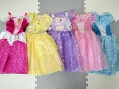 プリンセス　ドレス　110　120　5点まとめ売りのサムネイル
