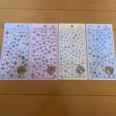 【正規品】しずくちゃんボンボンドロップシールミニ 4枚セット