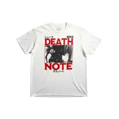 DEATH NOTE デスノート リューク 夜神月 XL Tシャツ ホワイト古着