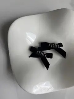 ベルベット　ヘアクリップ　2個セット
