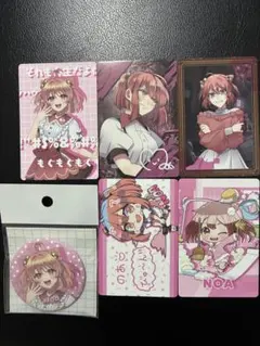 カラフルピーチ のあ 展示会 5周年 トレカコンプリート 缶バッジ セット