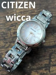 ソーラー電池 稼働品 CITIZEN wicca シチズン ウィッカ 腕時計