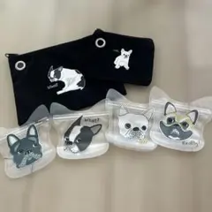 フレンチブルドッグ　ポーチと小袋セット