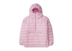 Supreme Micro Down HalfZipHooded Pink S