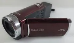 JVC Everio／GZ-E780ビデオカメラ フルHD レッド 60倍ズーム - メルカリ