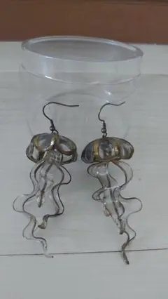 shiho tabei　田部井志保WORKS　クラゲピアス