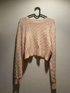 one after another NICE CLAUP ケーブルニット