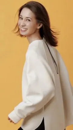 BEAUTY FORM JERSEY サイドZIP フーディトレーナー S