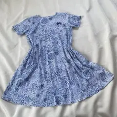 タルティーヌエショコラ ワンピース 星柄　リバティ　半袖 ワンピース 130