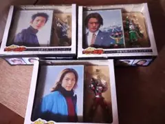 仮面ライダー龍騎　俳優写真パネルフィギュア 3体セット