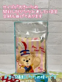 ディズニーシー♥ダッフィー&フレンズ♡ハッピーマーチングファン フェイスタオル♥