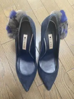 DIANA ラビットファー ネイビーのサムネイル