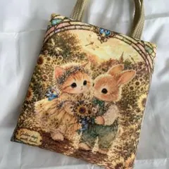 うさぎパネル生地　ハンドメイド　まちなしバッグ　ポーチ 2026年最新】ハンドメイドバッグ うさぎパネルの人気アイテム - メルカリ