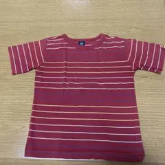 GAP KIDS 半袖Tシャツ XS/TP 赤ストライプ