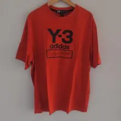 Y-3 ロゴ Tシャツ オレンジ XS
