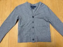 POLO RALPH LAUREN グレー カーディガン S