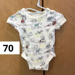 Disney Baby ミッキー ベビーロンパース 70cm
