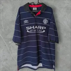 正規品 マンチェスターユナイテッド 99-00 アウェイユニフォーム Umbro
