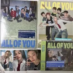 RIIZE All of you 初回限定盤　A B ウォンビン　トレカ　CD