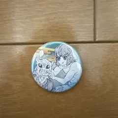 鬼滅の刃 原画展 コレクション缶バッジ プチ 嘴平伊之助 竈門ねずこ