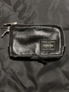 PORTER ポーター　ブラック　黒　コインケースのサムネイル