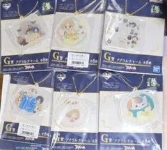 夏目友人帳　一番くじ　アニメ１５周年　アクリルキーホルダー