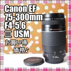 Canon EF 75-300mm F4-5.6 III USM レンズ曇りあり - メルカリ