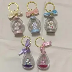 ダッフィーフレンズ　キーホルダー　新品　5点