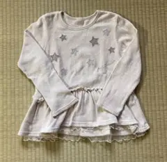 petitmain プティマイン レースドッキングチュニック120cm