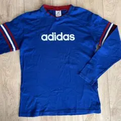 adidas 長袖カットソー 160 青