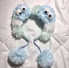 USJクッキーモンスター水色カチューシャ