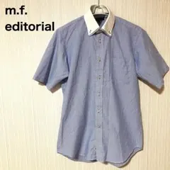 訳あり　m.f.editorial メンズ　ワイシャツ　トップス　半袖　L