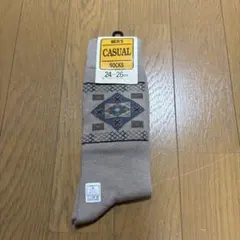 メンズ カジュアルソックス 24〜26cm