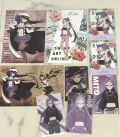 ソードアート・オンライン ミト ポストカード、クリアカード、フォトカードまとめ