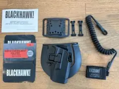 実物BLACKHAWK! グロック19ホルスター＆ランヤード 美品セットのサムネイル
