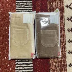 【新品未使用】UNIQLOコーデュロイライク素材 レギンス 2枚110サイズ